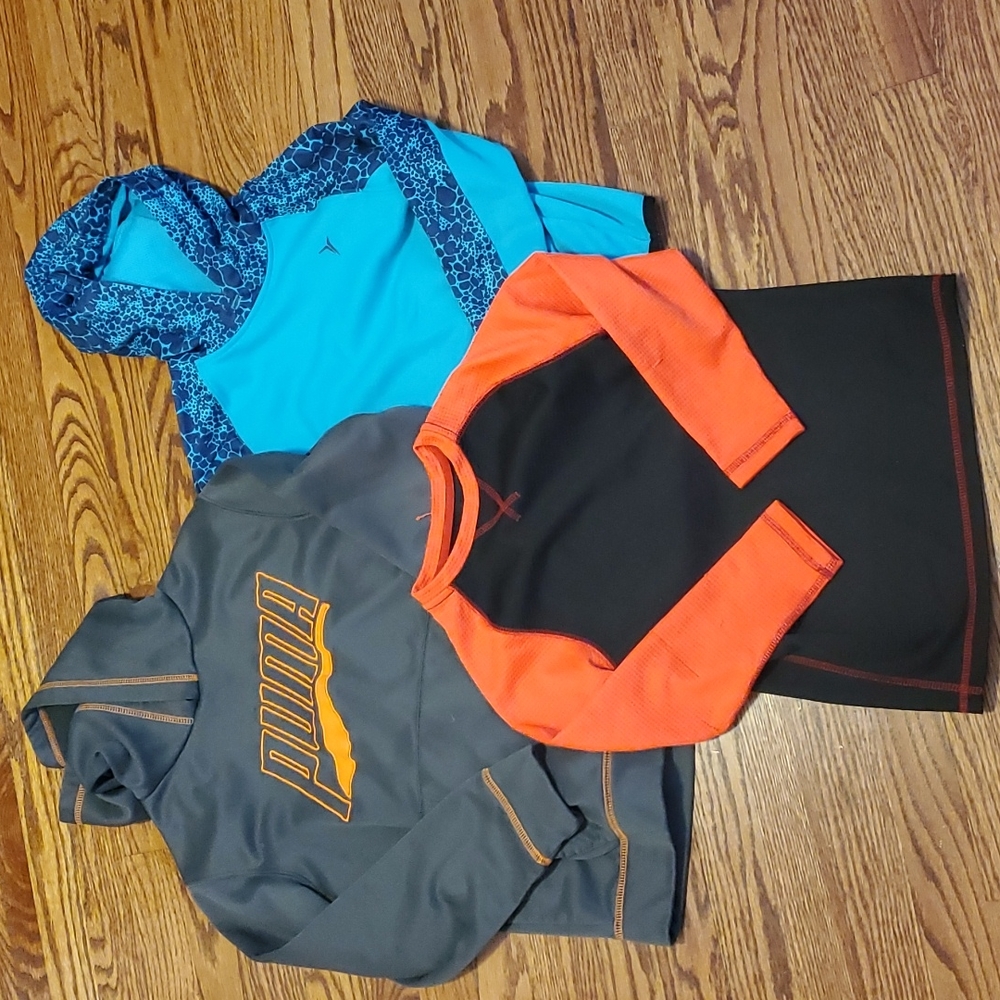 Boys Small Athletic Long Sleeve Shirts and Sweatshirts